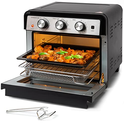 Air Fryer Toaster Oven Combo - Fabuletta 10-in-1 Countertop Convection Oven  1800W, Flip Up & Away Capability for Storage Space - AliExpress