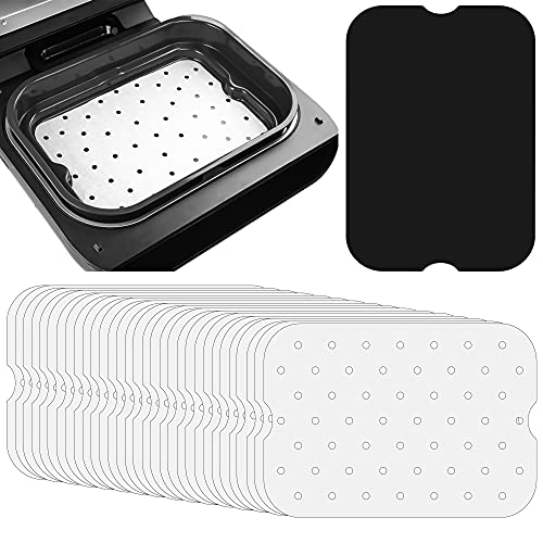 BYKITCHEN Stainless Steel Spatter Shield for Ninja Fg551 Foodi Smart XL  Grill, Ninja XL Grill Accessories, Air Fryer Replacement Parts for Ninja 6  in