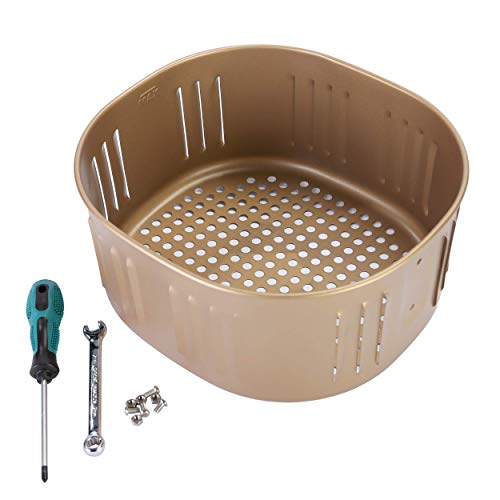 5.5Qt Non-Stick Air Fryer Replacement Basket by RAMLLY