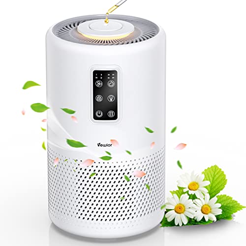VEWIOR Large Room HEPA Air Purifier with Night Light and Fragrance Sponge
