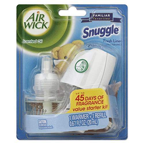 Air Wick Fresh Linen Plug-in Scented Oil Starter Kit