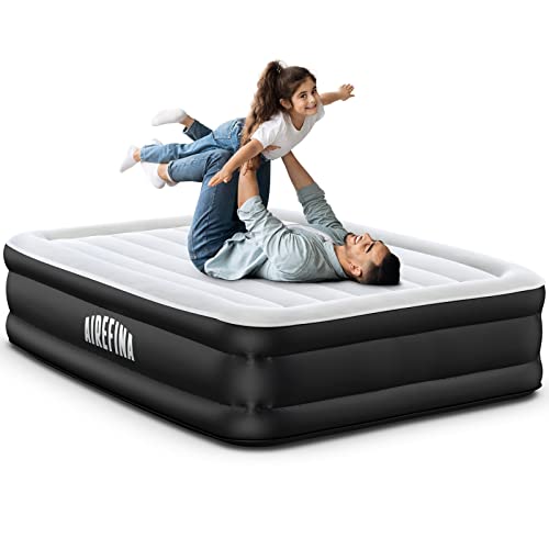 Airefina Full Size Air Mattress with Built-in Pump