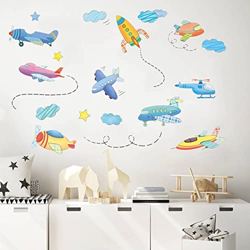 495 Pieces Glow in The Dark Moons and Stars Wall Decals for Ceiling,  Removable Glowing Stars and Planets Wall Decal Sticker Glow in The Dark  Galaxy