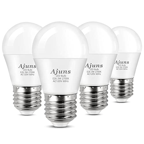 Ajuns LED Bulb 3W Equivalent 25 Watt Light Bulbs