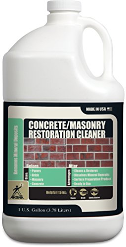 Akona Concrete/Masonry Restoration Cleaner - Efflorescence Remover (1 Gallon)