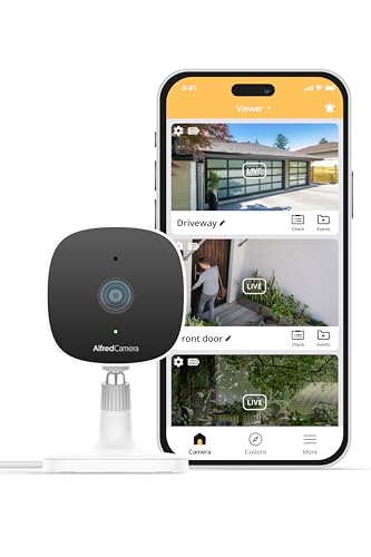 AlfredCam Plus Indoor/Outdoor Security Camera