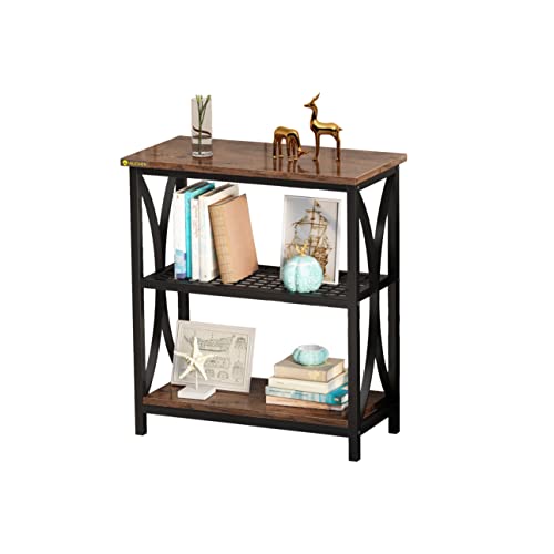 Industrial 3-Tier 20" Console Table for Entryway or Living Room by ALISENED