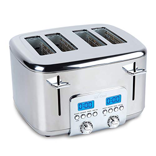 All-Clad 4-Slice Stainless Steel Digital Toaster