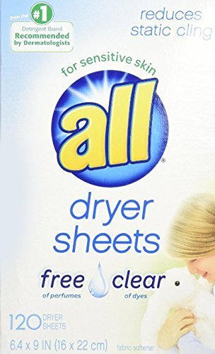 All Fabric Softener Dryer Sheets (2-Pack)