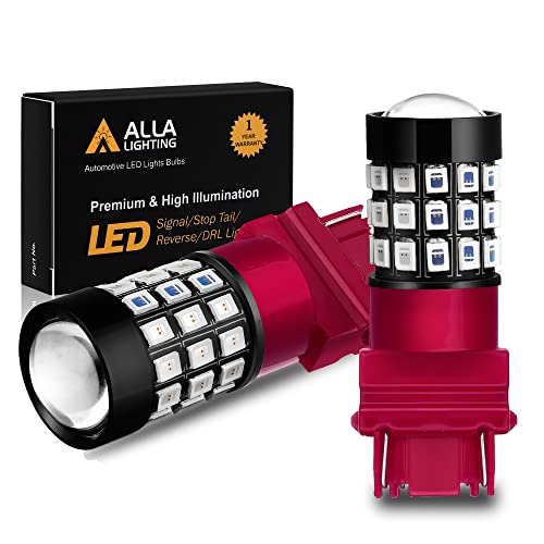 Alla Lighting T25 LED Strobe Brake Lights Bulbs