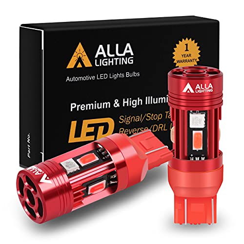 Red LED Turn Signal Lights for 7440/7443 Base- Alla Lighting