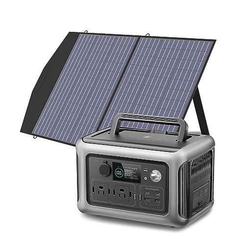 ALLPOWERS R600 Portable Power Station with SP027 solar panel included