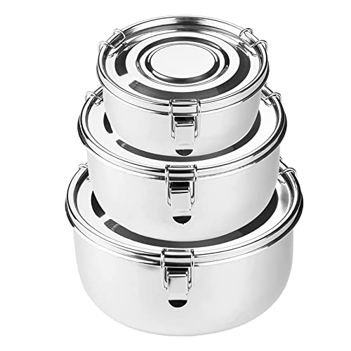 Everusely Stainless Steel Sauce Containers - Bright Rainbow