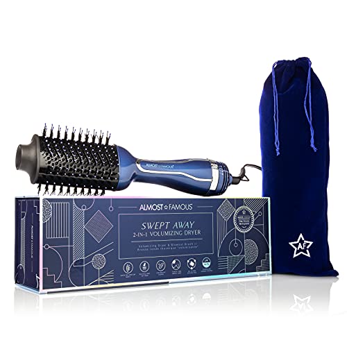 Almost Famous Swept Away 2-in-1 Volumizing Hair Dryer, Blowout Brush