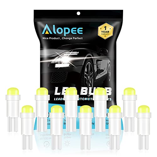 Alopee 10pcs T5 LED Bulbs