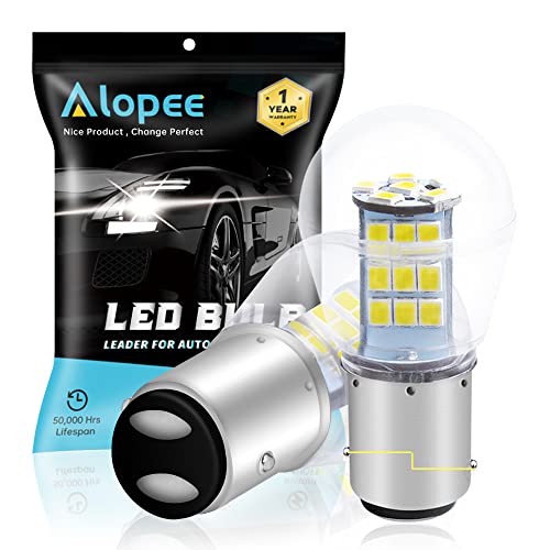 Alopee 10V-24V DC Bright 1157 LED Bulb