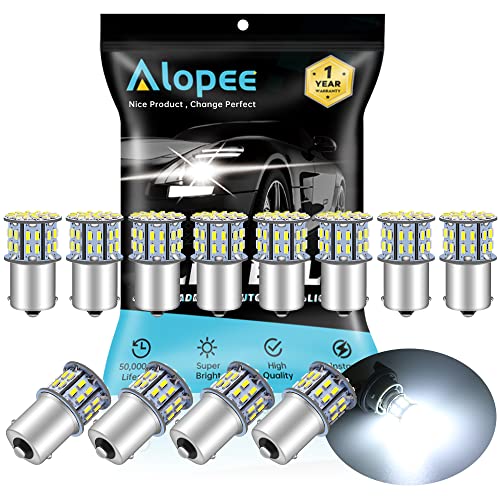 12 Pack Super Bright 1156 LED Bulbs for RV Interior and Trailer Lights