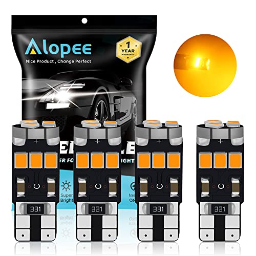 ALOPEE Amber LED Car Bulb - Bright and Energy Efficient