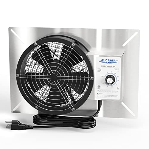 ALORAIR Stainless Steel Crawl Space Vent Fan