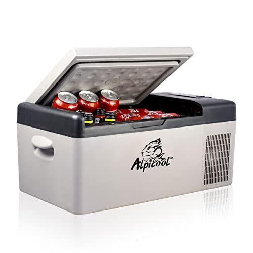 Alpicool C15 Portable Freezer - 16 Quart Fast Cooling Car Fridge