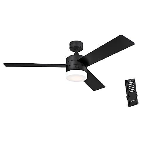 Alta Vista 52-Inch Matte Black Indoor Ceiling Fan