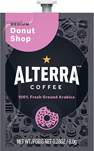MARS DRINKS FLAVIA Brewer: ALTERRA Coffee Donut Shop Blend, 20 Pack