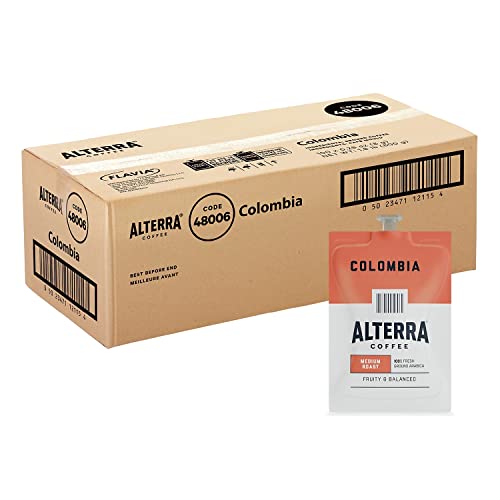 Alterra Colombia Coffee Freshpacks, Medium Roast, 100/Ct