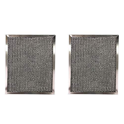 Aluminum Filters Compatible with Broan 97007696, Sears/Kenmore 50185,GC-7506 (2-Pack)