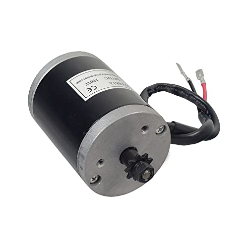 24V 100W Electric Motor with 9 Tooth Sprocket for E-Bikes & Scooters