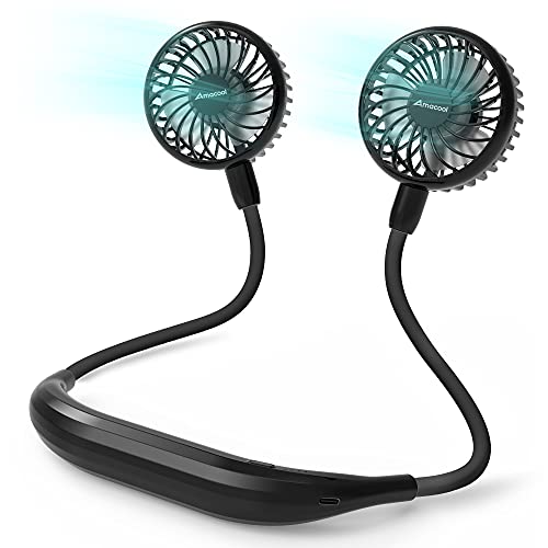 AMACOOL Neck Fan - Stay Cool Anywhere, Anytime