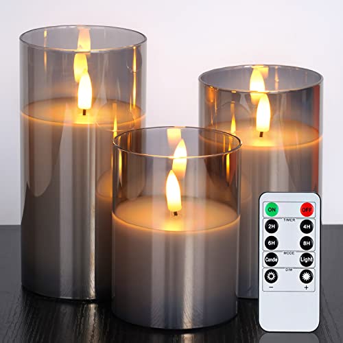 Amagic Glass LED Flameless Candles