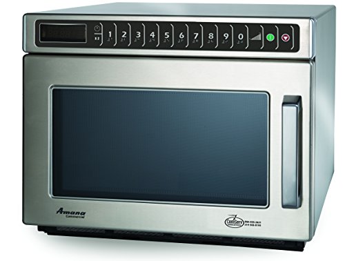 Amana Commercial Microwave Oven, 1200W, Stainless-Steel