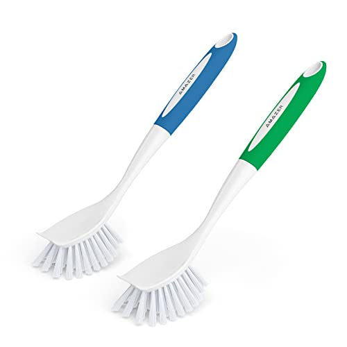 Amazer Dish Brush: High-Quality Kitchen Scrub Brush with Stiff Bristles