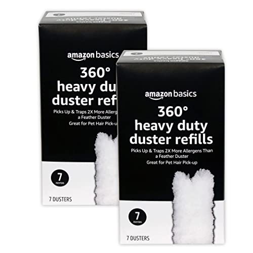 Amazon Basics Heavy Duty Duster Refill, 14 Count