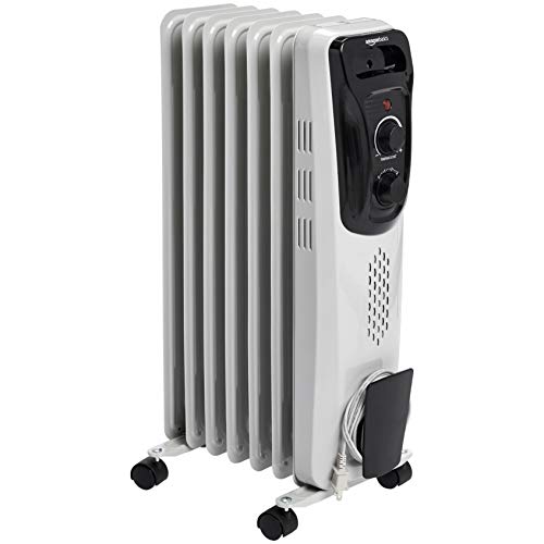 Amazon Basics Indoor Radiator Heater - White