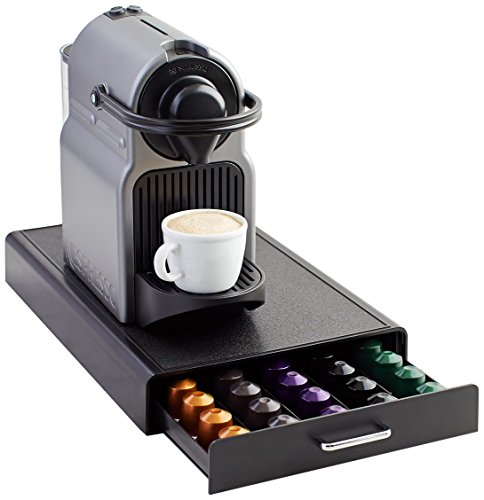 Amazon Basics OriginalLine Coffee Pod Drawer, 50 Capsule, Black