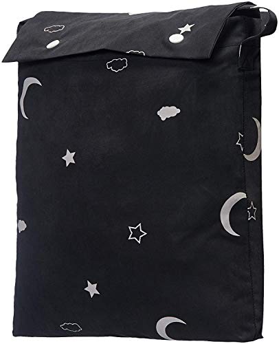 Blackout Window Curtain Shade, Moon & Stars Design, 78"x50" - 1 Pack