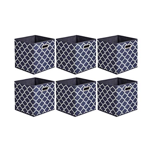 Amazon Basics Storage Cubes - 6-Pack, Trellis