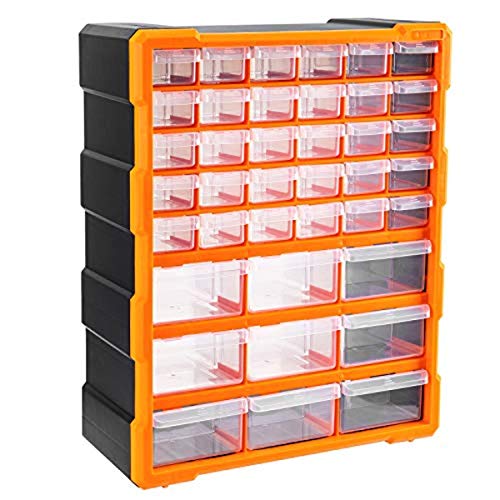 Amazon Basics Wall Mount Storage Cabinet Drawer Organizer