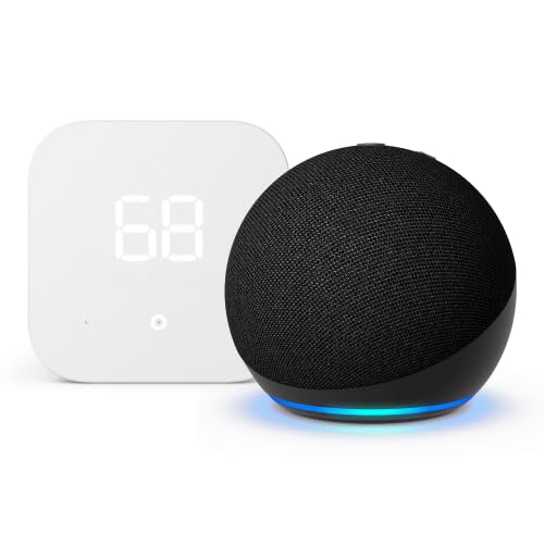 Amazon Smart Thermostat and Echo Dot Bundle