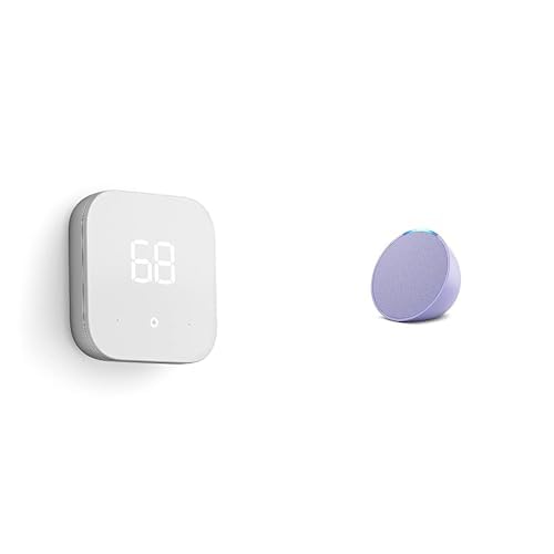 Amazon Smart Thermostat Bundle with Echo Pop