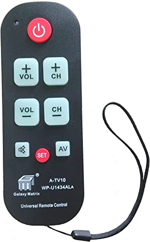 Amazshop247 Waterproof Universal Remote for Vizio LG Sharp