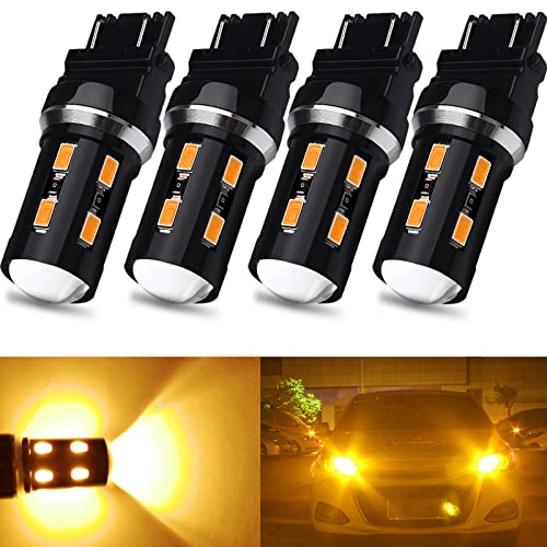 Amber Yellow LED Bulbs for Car Truck Lights