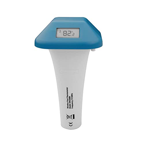 Ambient Weather Wireless Waterproof Floating Pool and Spa Thermometer