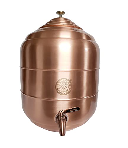 American Ayurveda 5 Gallon Pure Copper Water Dispenser