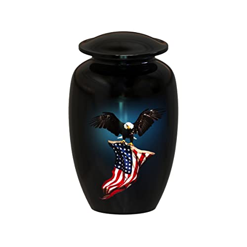 American Flag Cremation Urns for Human Ashes
