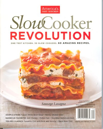 America's Test Kitchen Slow Cooker Revolution