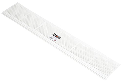 Amerimax Snap-in Filter Gutter Guard, Pack of 25, 3', White