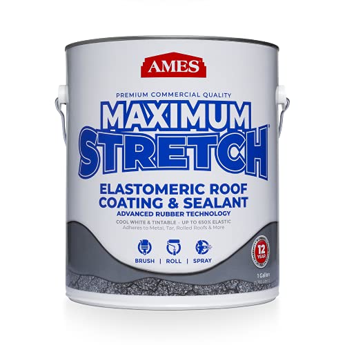 AMES Maximum Stretch Roof Coating - Reliable and Versatile