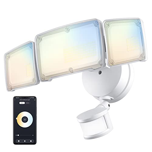Amico Smart LED Outdoor Flood Light with Motion Sensor and App Control